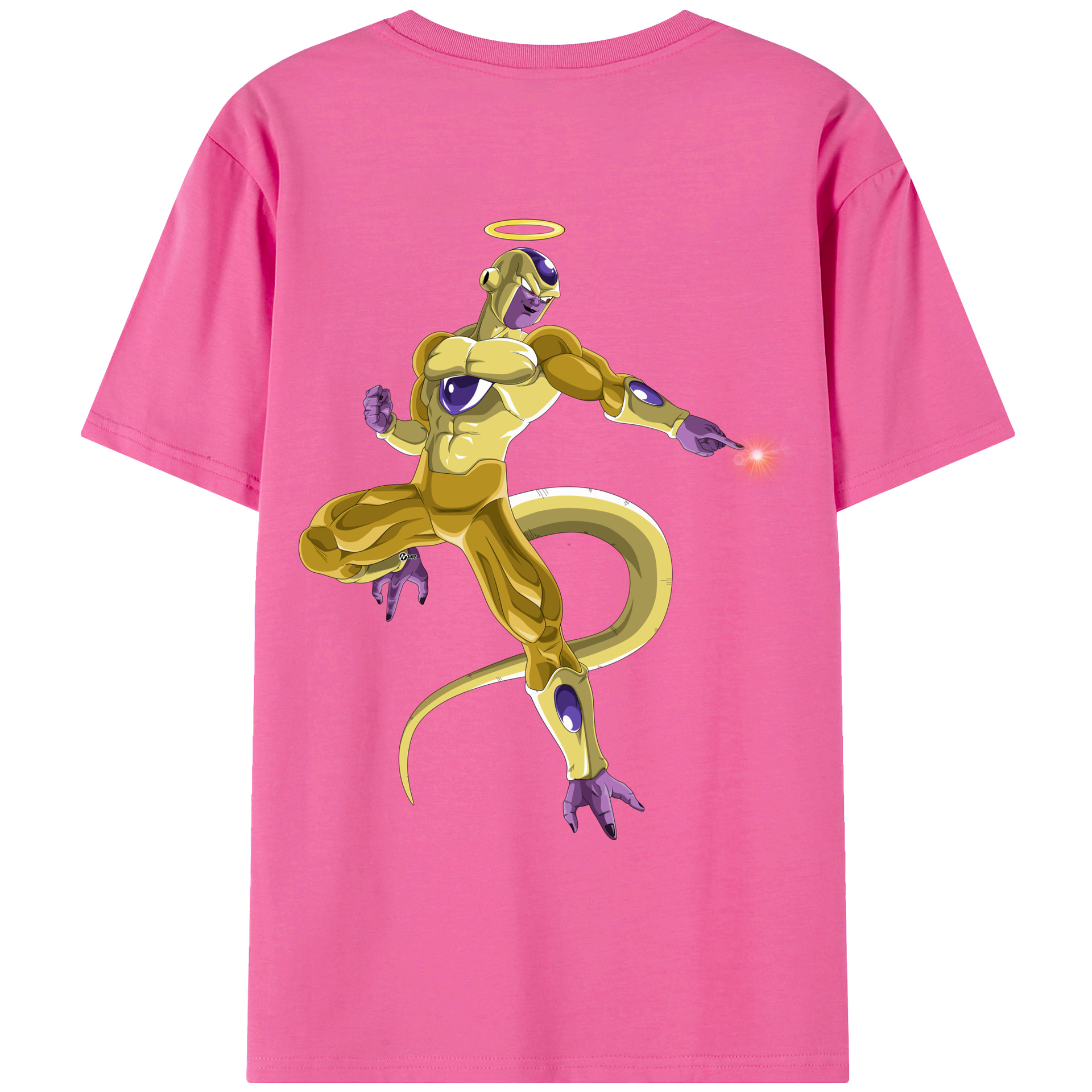 （画像用） ドラゴンボール フリーザ DRAGON BALL Frieza レディース半袖Tシャツ(バックプリント)